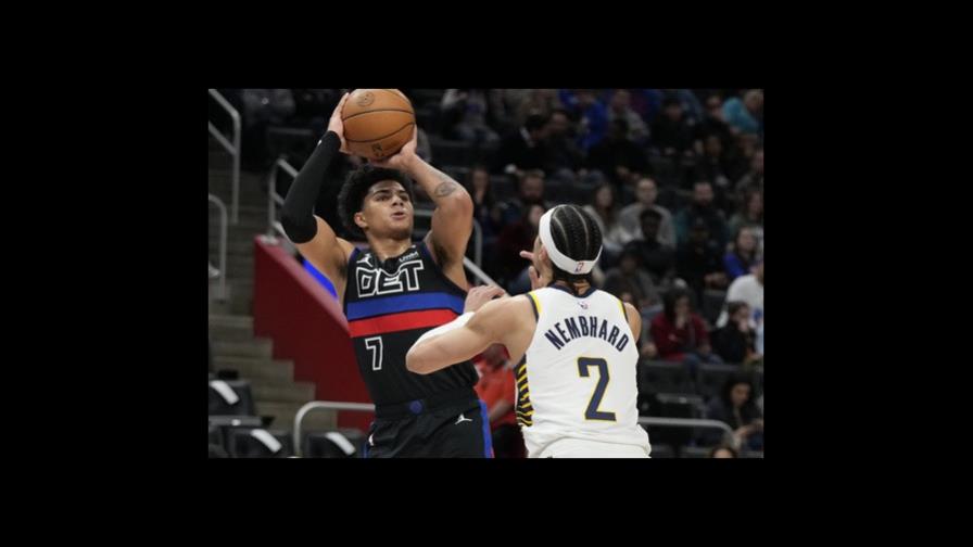 Pistons vencen a Pacers y ponen fin a racha de 11 derrotas Pistons vencen a Pacers y ponen fin a racha de 11 derrotas
