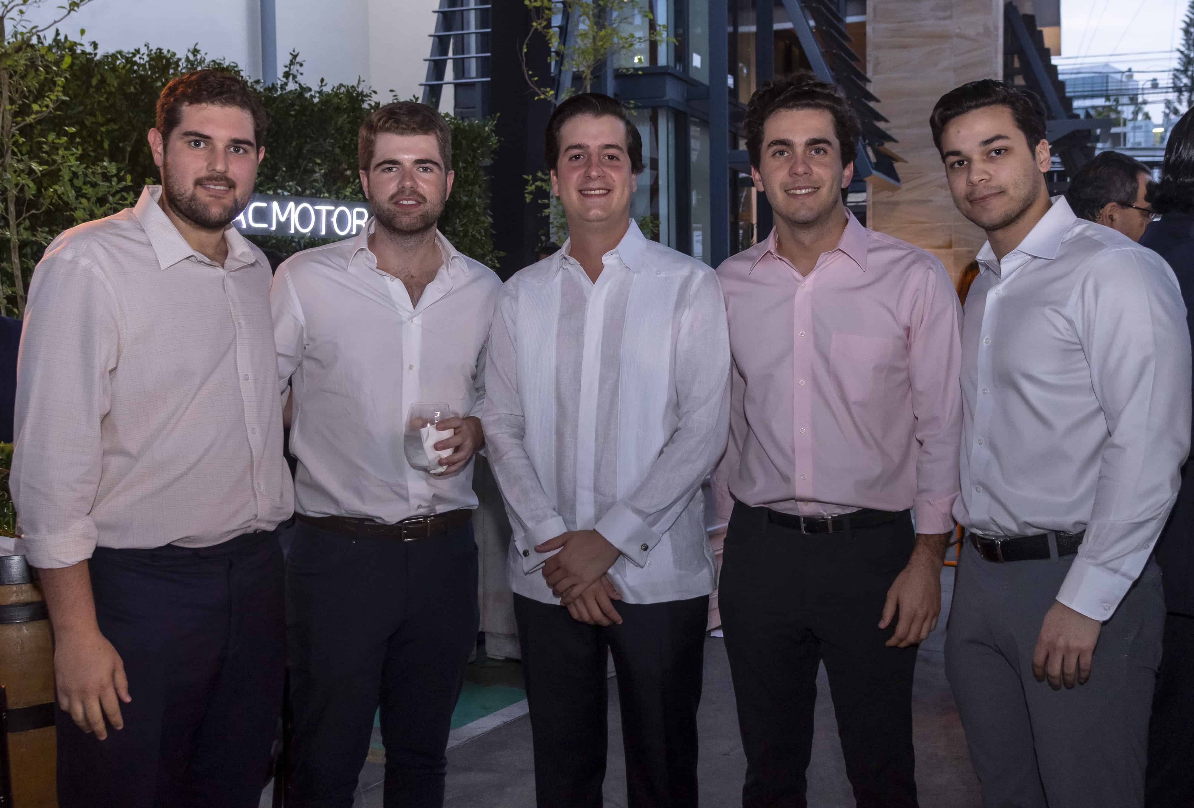 Matías Hache, Rodrigo Gonzalez, José Horacio Valdez, Alejandro Perez Santoni y José Joaquín Toribio.