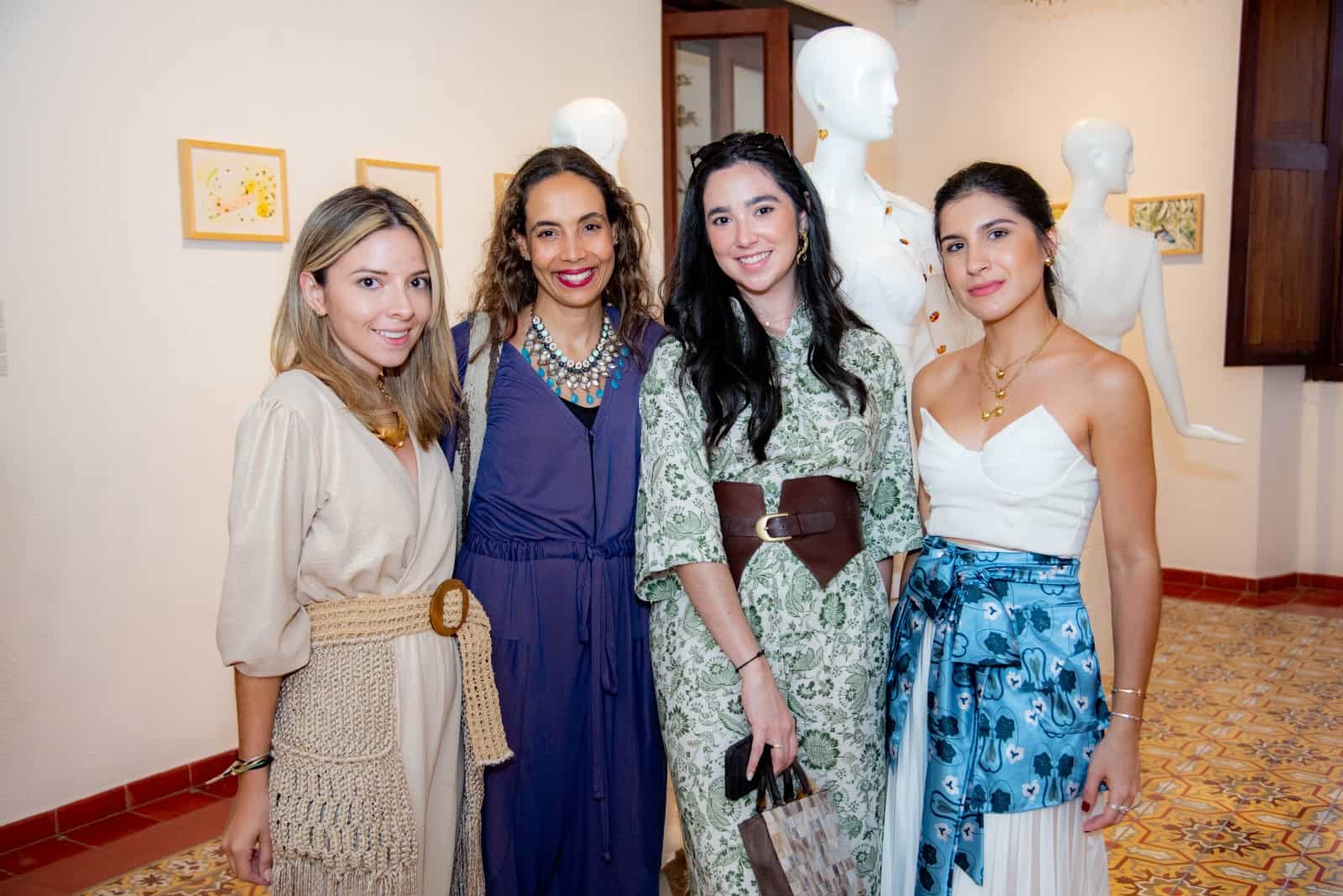 Laura Cepeda, Vicky Rodríguez, Beatriz Rodríguez y Alessandra Tezanos.