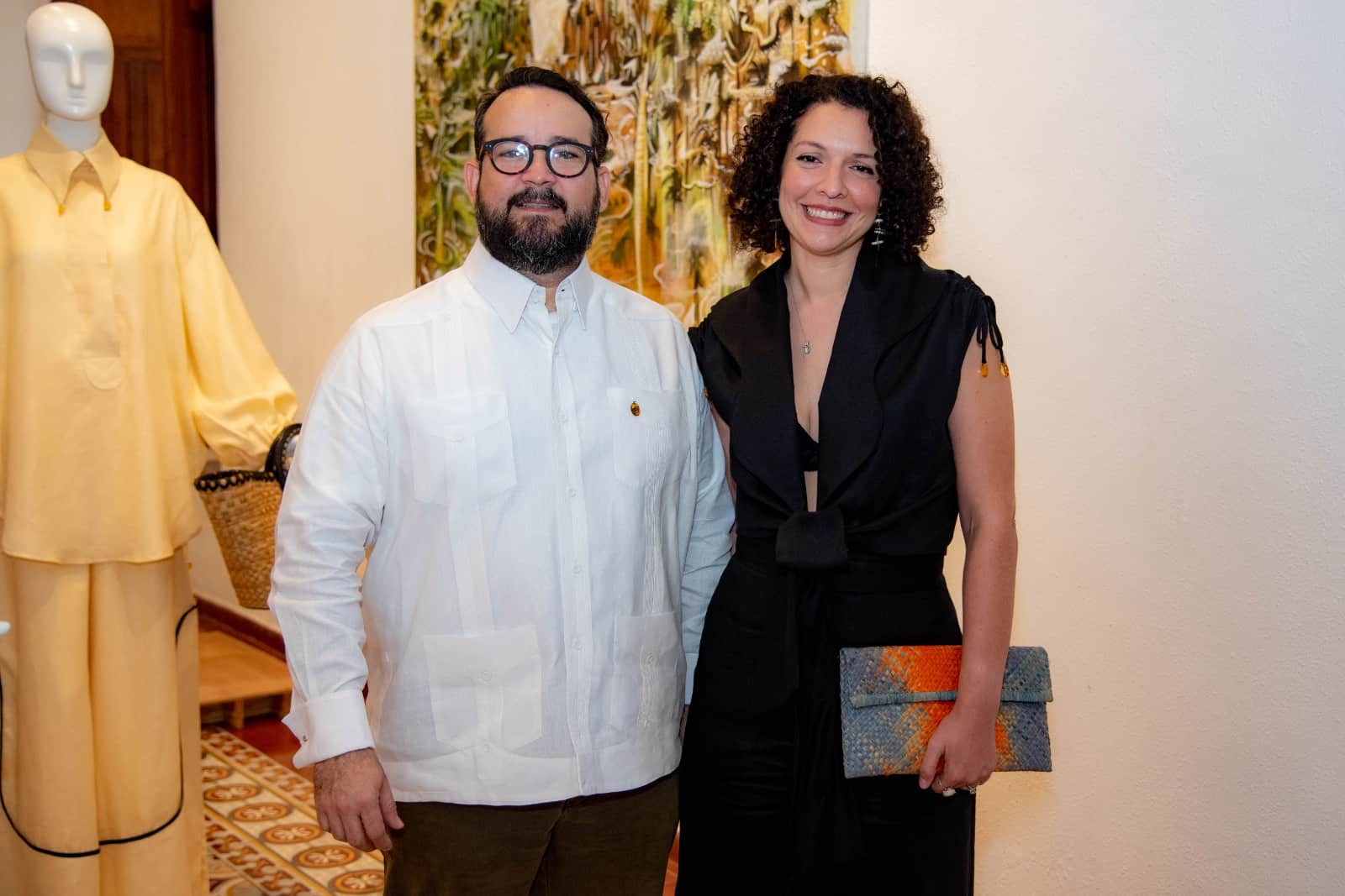 Jorge González y Aida Ruiz Montás.