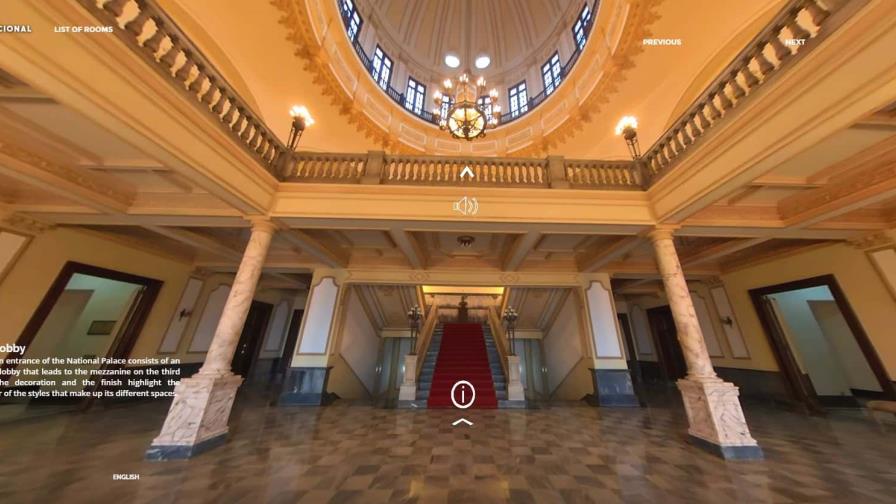 Gobierno lanza primer tour virtual 360° del Palacio Nacional Gobierno lanza primer tour virtual 360° del Palacio Nacional