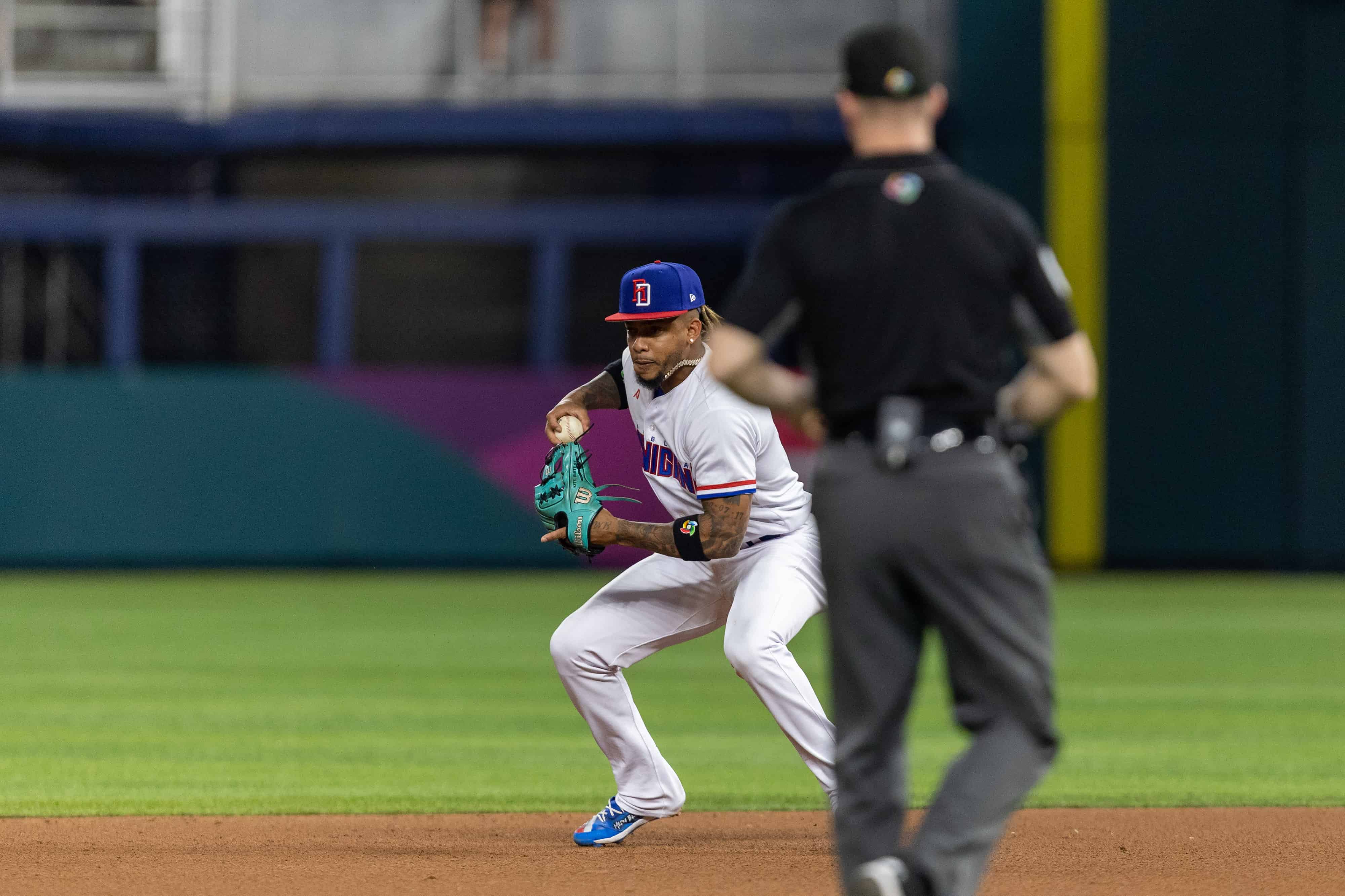 Ketel Marte fue titular en la segunda base en el tercer partido dominicano