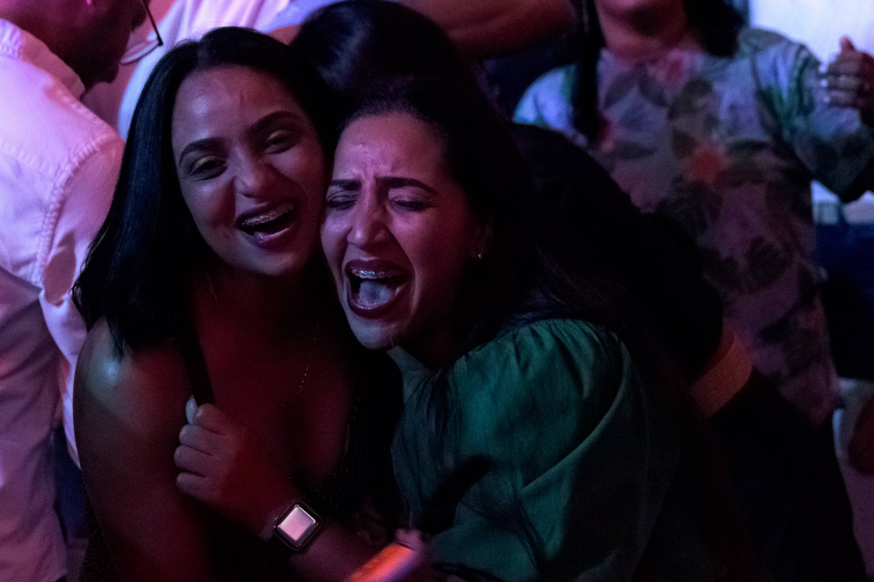 Fanaticos dominicanos en el concierto de Melendi.