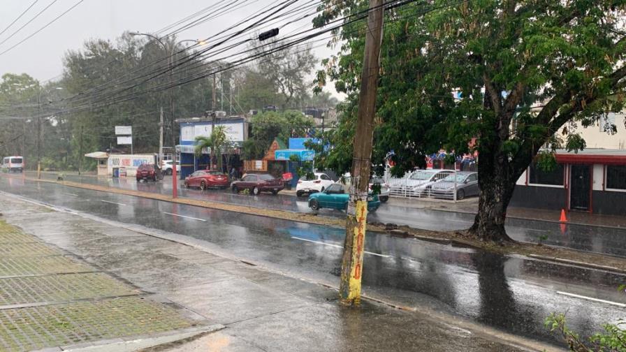 Se registran lluvias en Santo Domingo entre disminución de su producción de agua potable