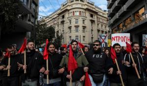 Masivas protestas contra el Gobierno griego por accidente con 57 muertos