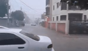 Llueve a cántaros en el Cibao