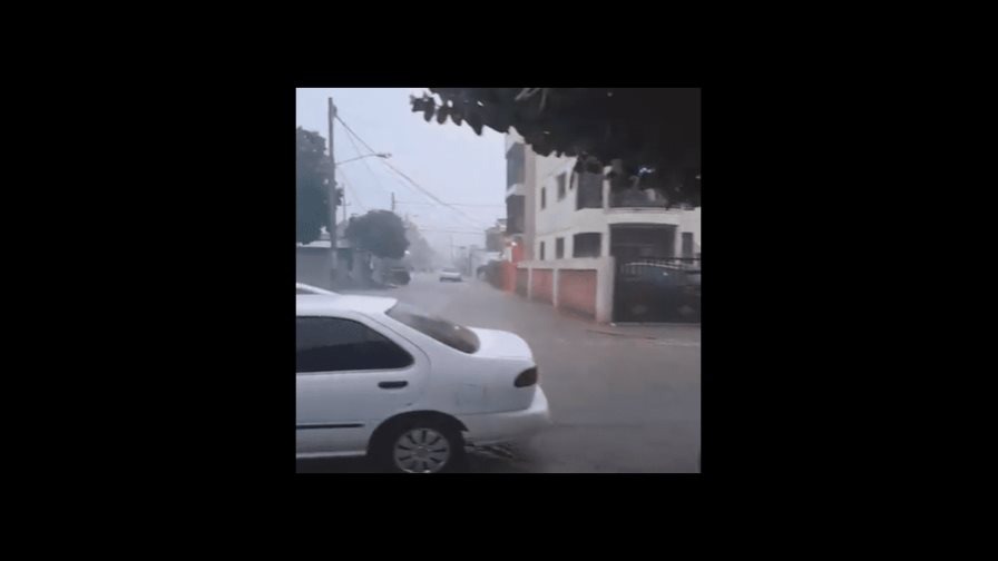 Llueve a cántaros en el Cibao