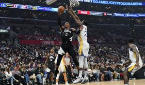 Clippers vencen a Warriors y suben al quinto puesto