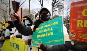 Cientos de vendedores ambulantes piden legalizar su actividad en Nueva York