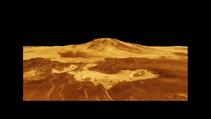 Descubren un volcán activo en Venus