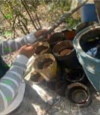 Desmantelan laboratorio clandestino de falsificación de bebidas alcohólicas en San Pedro de Macorís