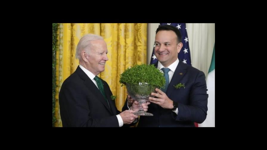 Biden y el primer ministro de Irlanda se reúnen en el Día de San Patricio