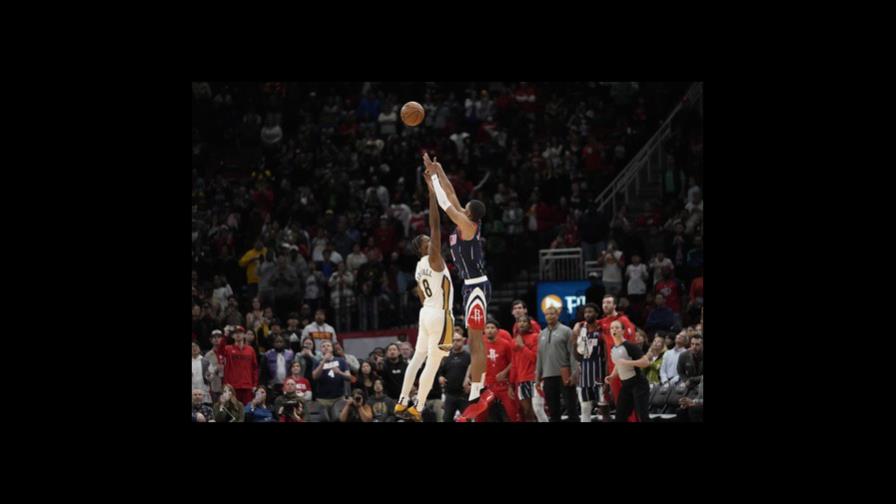 Con triple de Smith, Rockets superan a Pelicans