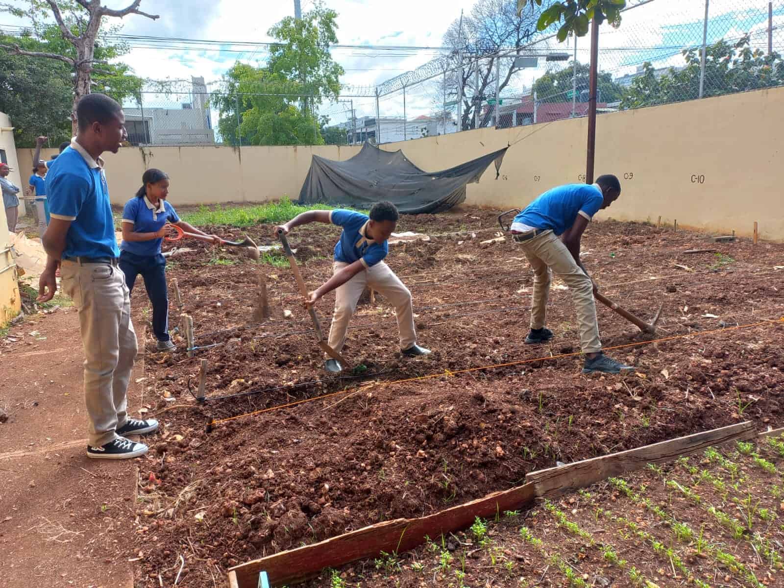 Los estudiantes se interesan por la agricultura familiar.