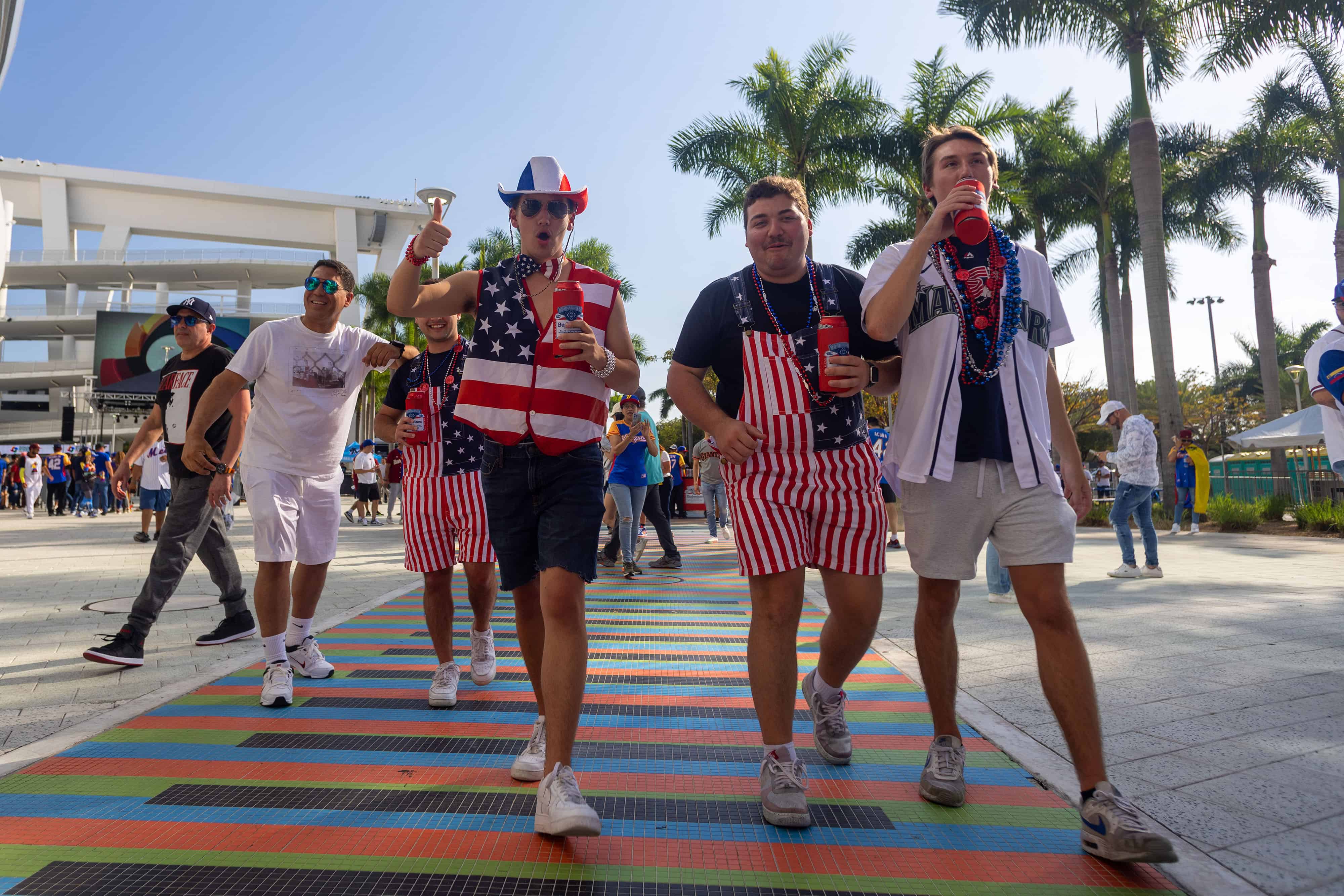 Los parciales de Estados Unidos hicieron valer su localía en Miami.