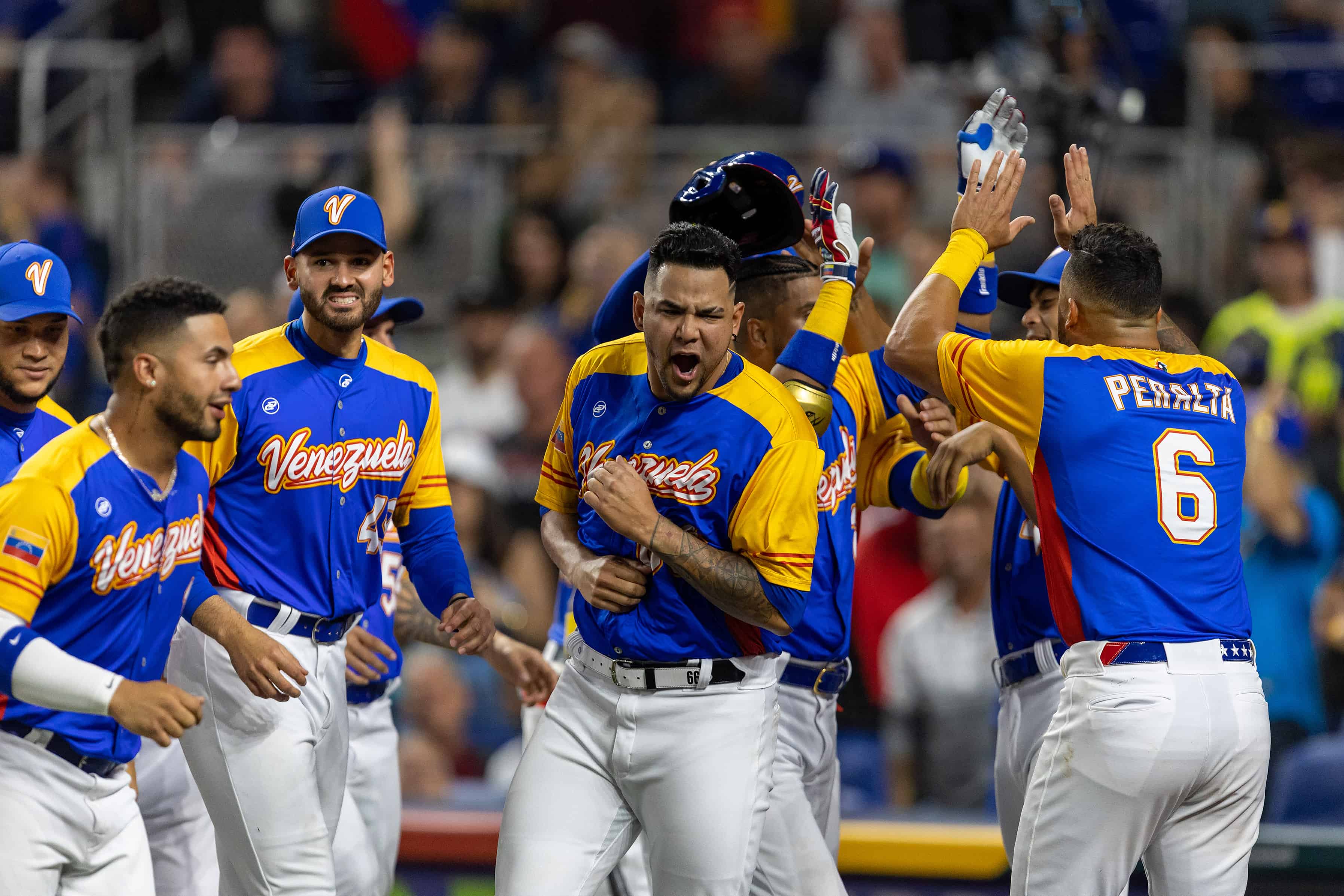 Venezuela pudo remontar el partido y estuvo ganando el encuentro hasta el octavo inning.