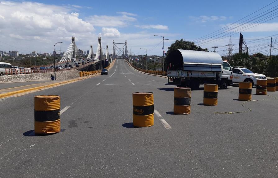 Puente Duarte será reabierto este lunes a las 5:00 de la mañana