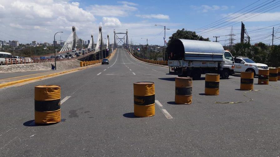 Puente Duarte será reabierto este lunes a las 5:00 de la mañana