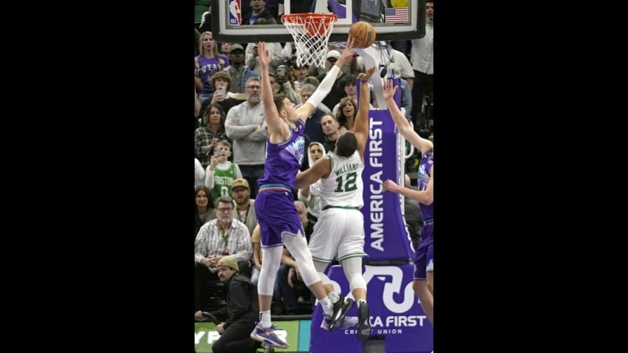 Tiro bloqueado de Kessler impulsa a Jazz a vencer a Celtics Tiro bloqueado de Kessler impulsa a Jazz a vencer a Celtics