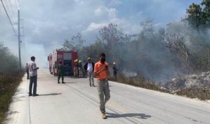 Dictan prisi&oacute;n preventiva contra nueve por  incendio forestal en La Altagracia