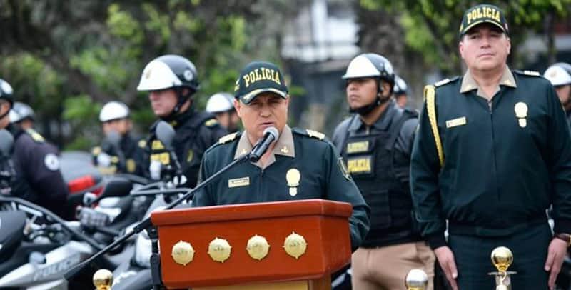 Fiscalía allana casa del jefe de Policía de Perú por causas aún desconocidas