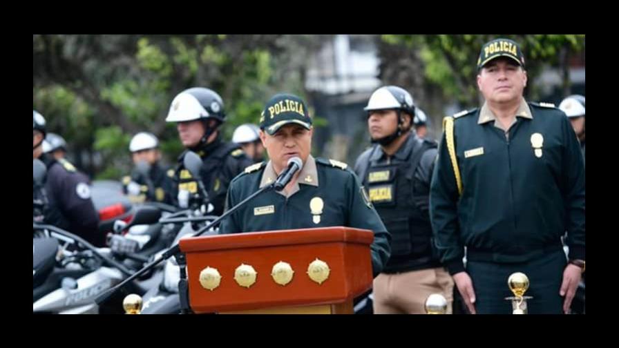 Fiscalía allana casa del jefe de Policía de Perú por causas aún desconocidas Fiscalía allana casa del jefe de Policía de Perú por causas aún desconocidas