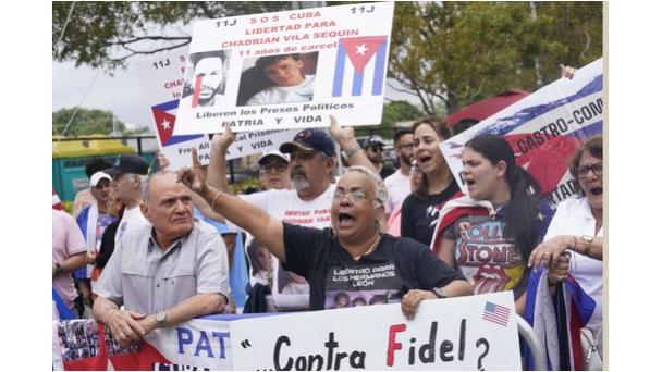 Selección cubana de béisbol encuentra ira y apoyo en Miami