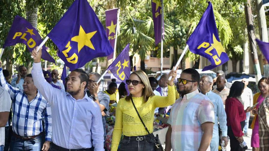 Peledeístas de la base van al partido en apoyo a Castillo, Peralta y Guerrero