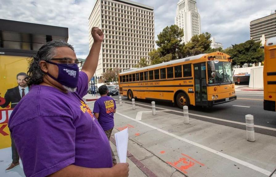 Una huelga cierra las escuelas de Los Ángeles