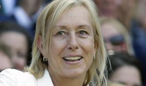 Martina Navratilova regresa a la televisi&oacute;n, est&aacute; libre de c&aacute;ncer