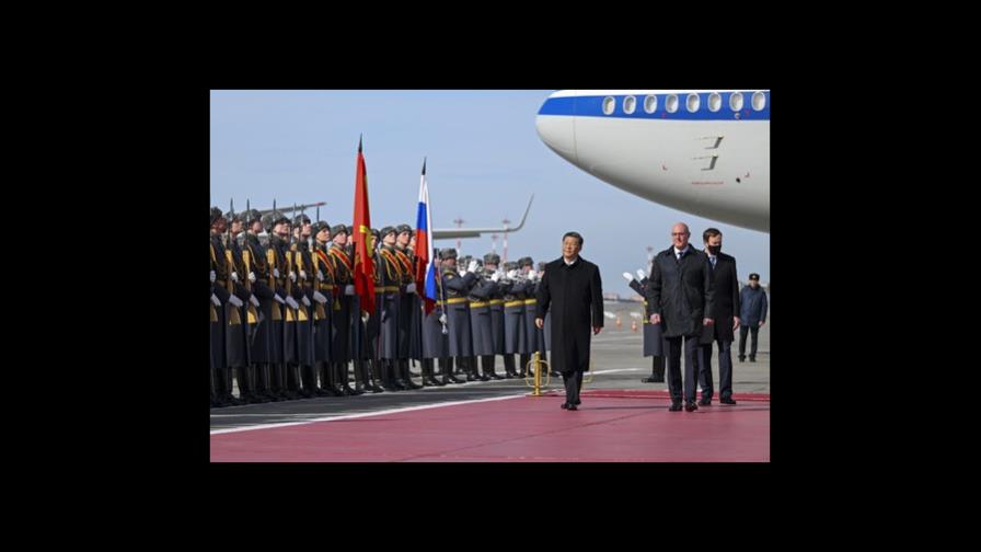 Putin se apega al protocolo durante la visita de Xi Jinping