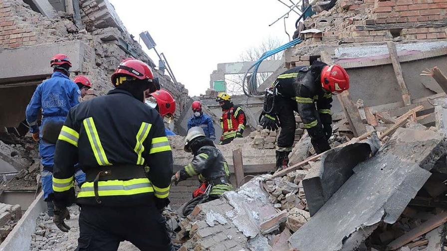 Elevan a siete el número de muertos por ataque con drones ruso cerca de Kiev Elevan a siete el número de muertos por ataque con drones ruso cerca de Kiev