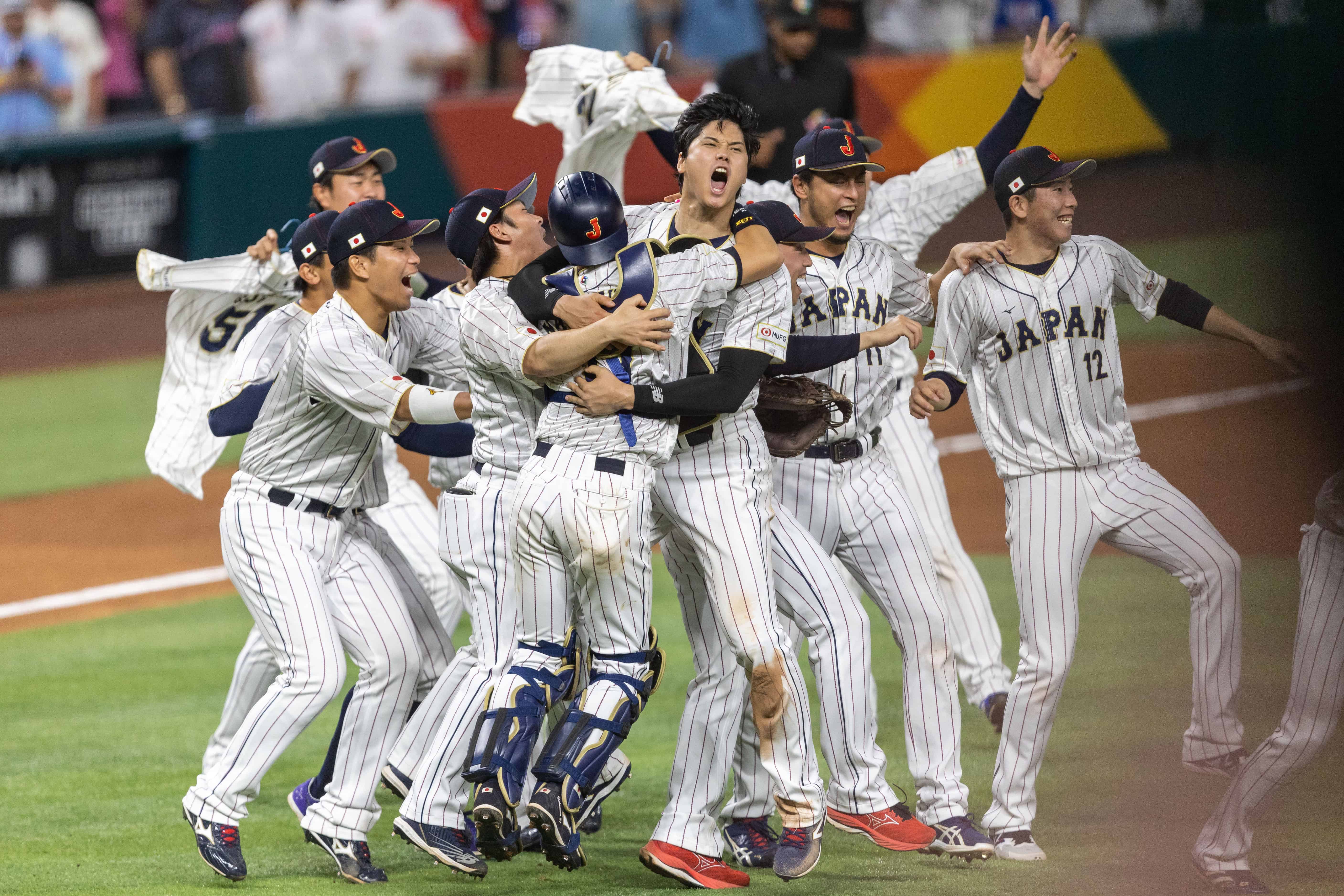 Japón celebró su tercer título del Clásico Mundial de Béisbol en el Loan Depot Park de Miami