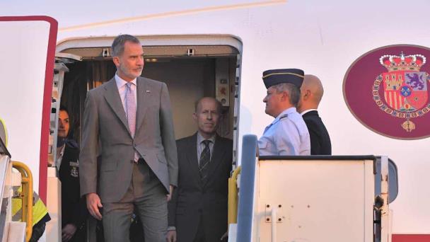 Llega al país el rey Felipe VI para participar en la Cumbre Iberoamericana