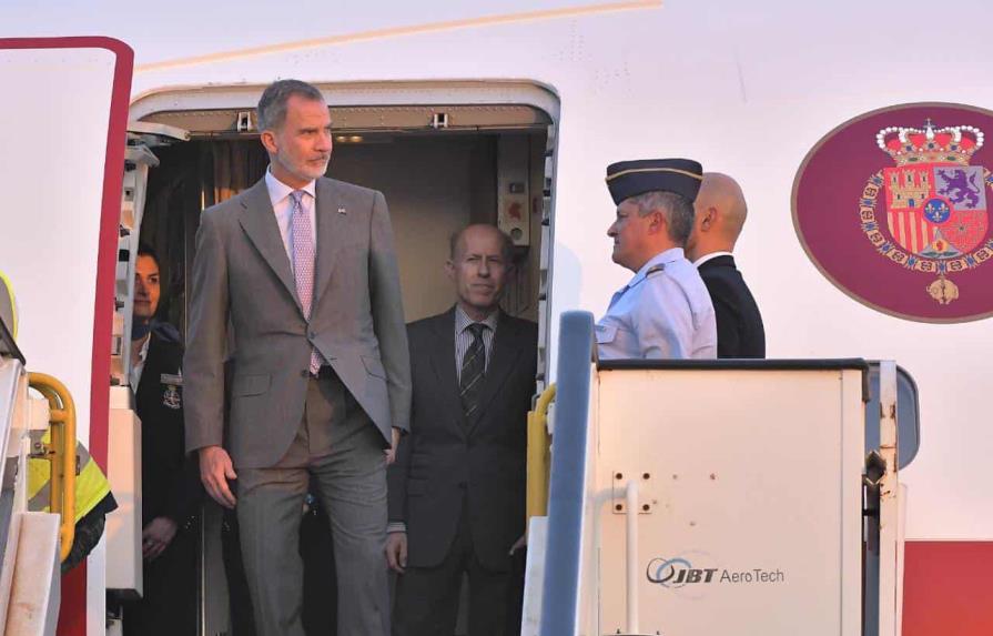 Llega al país el rey Felipe VI para participar en la Cumbre Iberoamericana