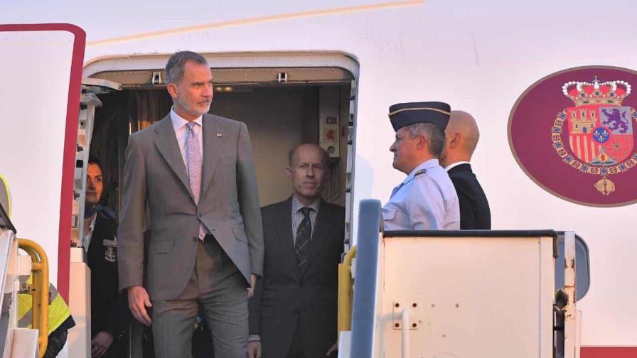 Llega al país el rey Felipe VI para participar en la Cumbre Iberoamericana