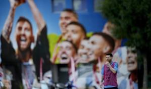 Operativo in&eacute;dito en Argentina para la fiesta de campeones