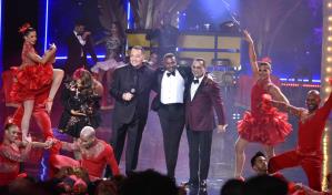 Gilberto Santa Rosa y Tito Nieves rinden homenaje a José Alberto El Canario en Premios Soberano