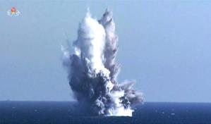 Corea del Norte prob&oacute; nuevo dron submarino de ataque nuclear
