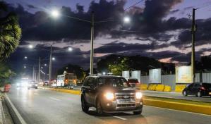 Edesur coloca dos mil luces led en calles y avenidas del Distrito Nacional