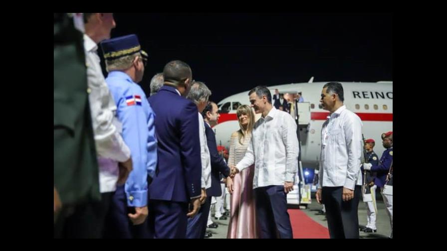 Pedro Sánchez llega a RD para participar en la Cumbre Iberoamericana