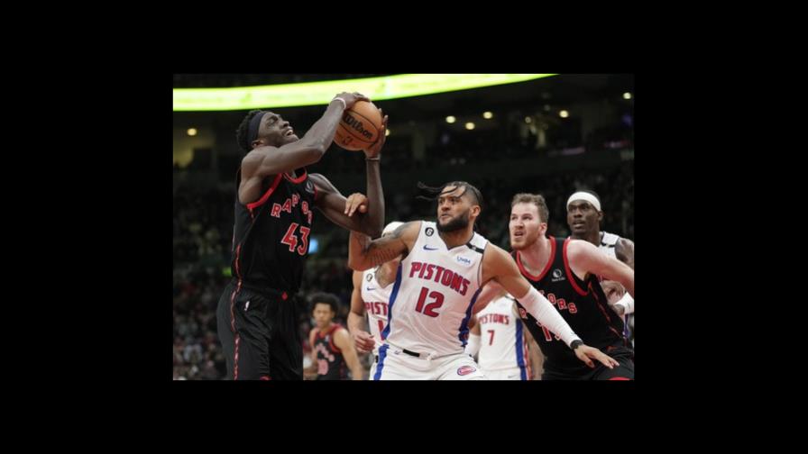 Raptors arrollan 118-97 a Pistons con 32 puntos de Siakam Raptors arrollan 118-97 a Pistons con 32 puntos de Siakam