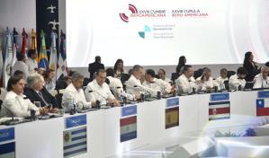 Dignatarios aprueban la Declaraci&oacute;n de Santo Domingo durante XXVIII Cumbre Iberoamericana