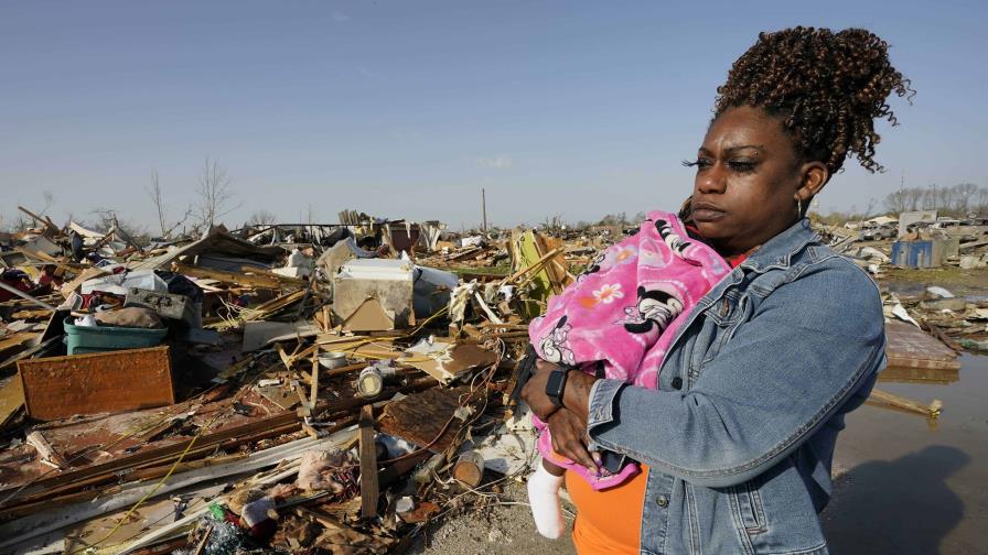 Biden declara una emergencia tras tornados en Mississippi Biden declara una emergencia tras tornados en Mississippi