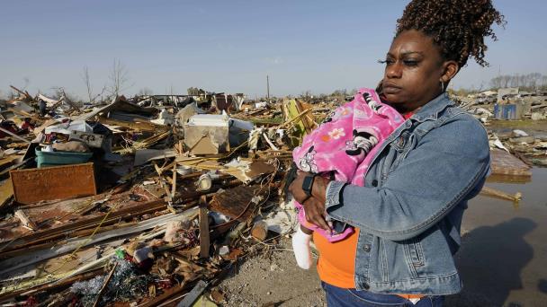 El sur y sureste de EEUU, en alerta máxima por fuertes tormentas y tornados