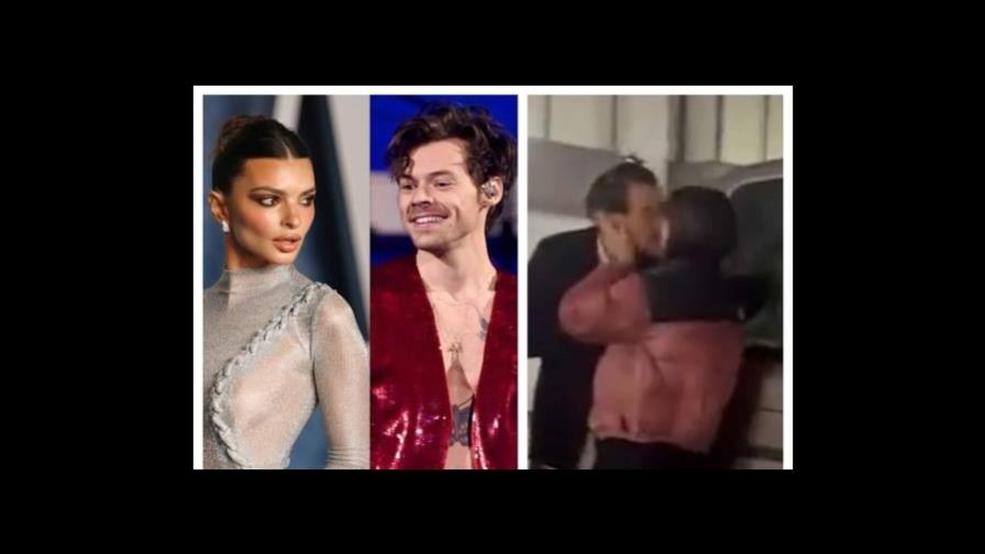 Video| El apasionado beso en plena calle que confirmaría el romance de Harry Styles y Emily Ratajkowski Video| El apasionado beso en plena calle que confirmaría el romance de Harry Styles y Emily Ratajkowski