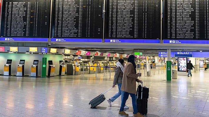 Numerosos aeropuertos alemanes paralizados por huelga de advertencia