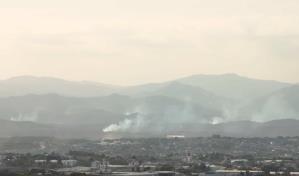 Video | Empeora situación de incendios forestales en la periferia de Santo Domingo