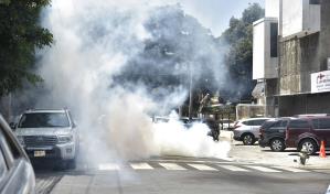 PRD califica de atentado a la democracia la agresión policial a protesta del PLD