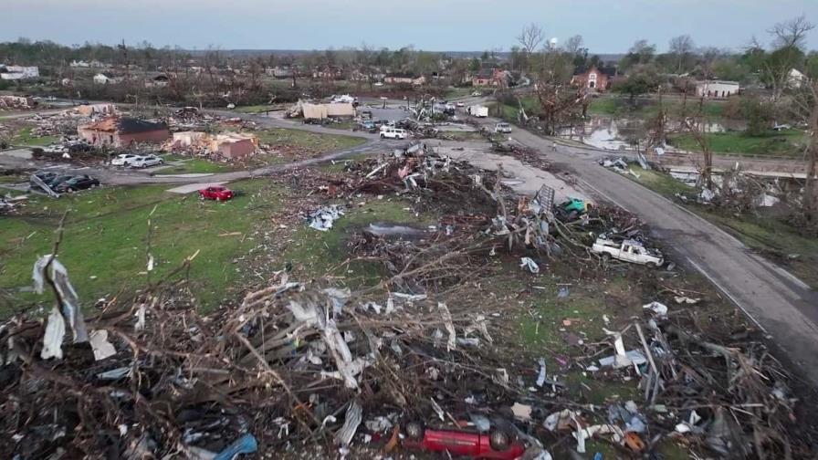 El sur y sureste de EEUU, en alerta máxima por fuertes tormentas y tornados